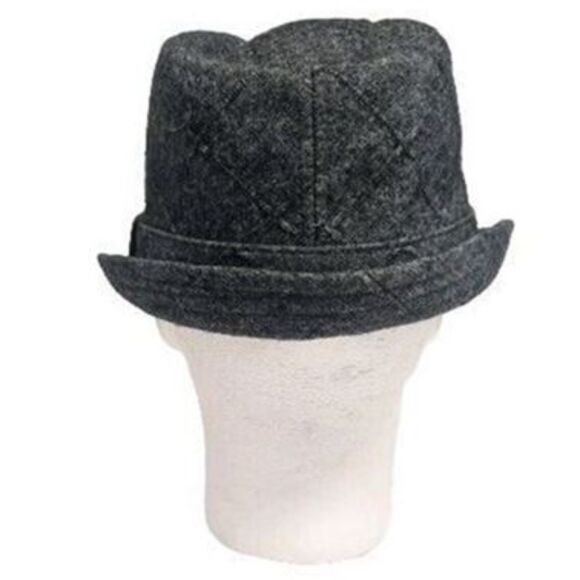 Angela & William Fedora Hat Small Wool Blend Gray / Grey Unisex S - Picture 4 of 10